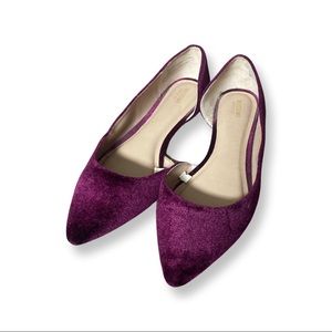 Mossimo Fuchsia Pointed d’Orsay Flats